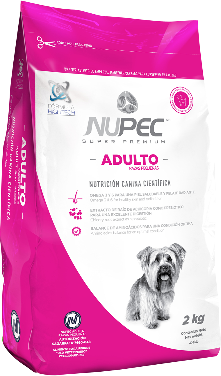 Nupec Adulto Razas Pequeñas 8kg- Alimento Para Perro