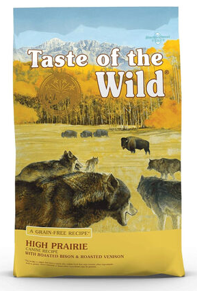 Taste Of The Wild Bisonte Y Venado Adulto High Prairie 32/18 14lbs-Alimento Para Perro