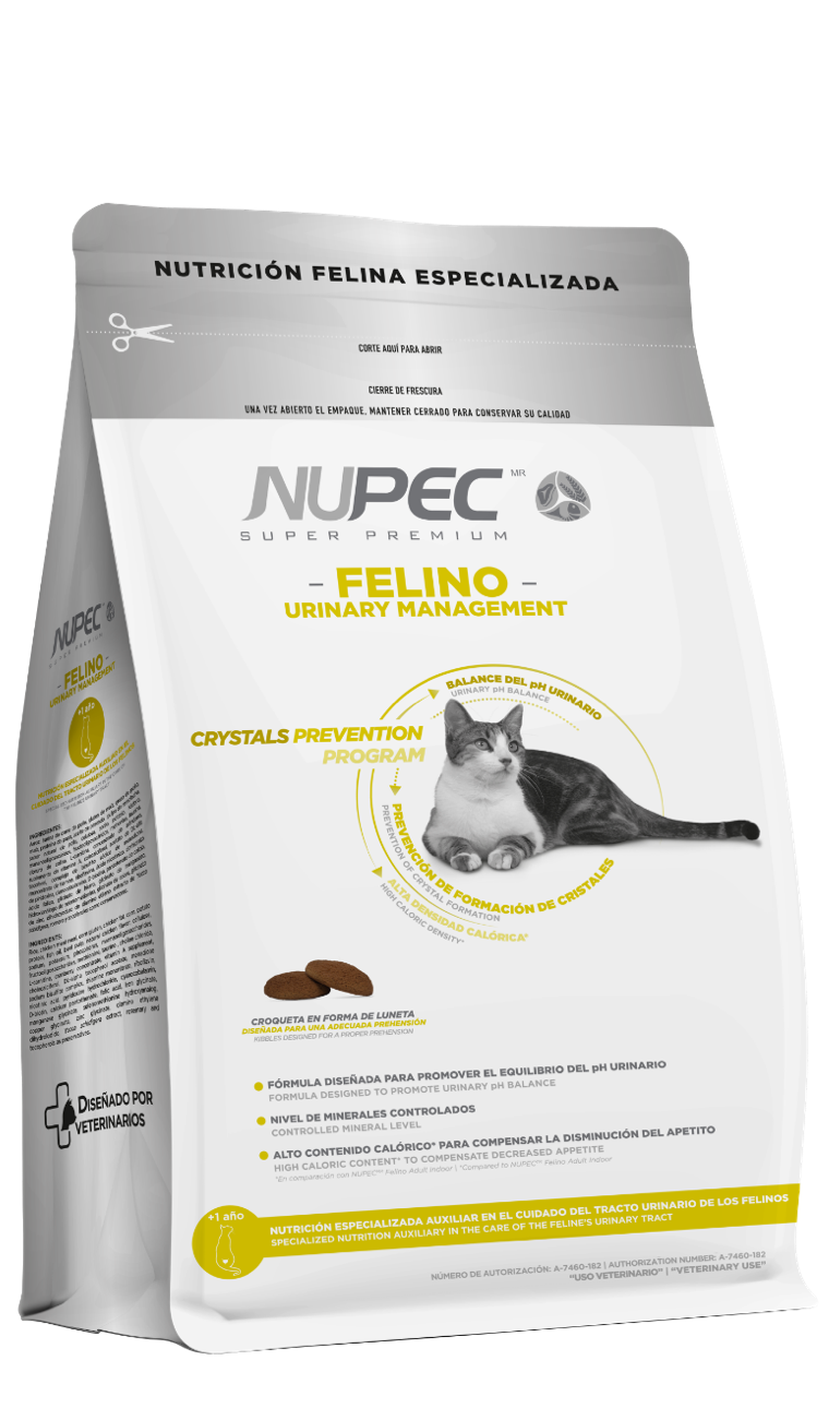 Nupec Felino Urinary 3kg- Alimento Para Gato