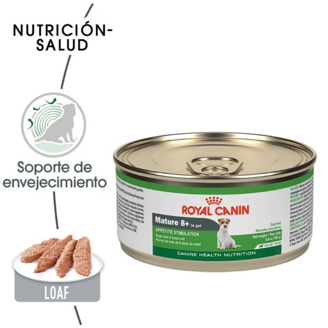 Lata Royal Canin Mature 8+ Loaf in Sauce 150g - 1 pzs