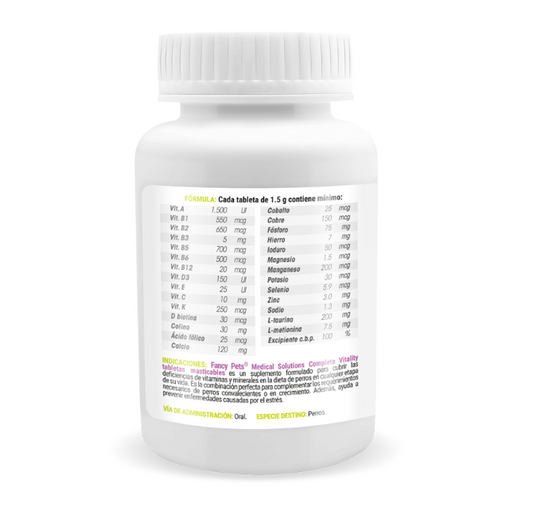 MS Complete Vitality p/Perros 60 Tab