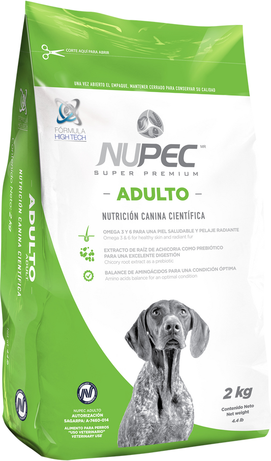 Nupec Adulto 20kg- Alimento Para Perro