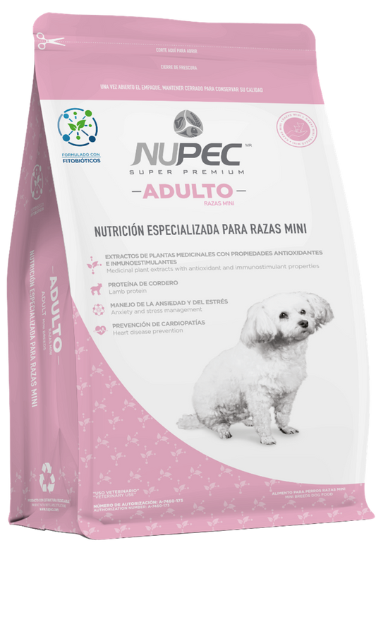 Nupec Adulto Raza Mini 1kg- Alimento Para Perro