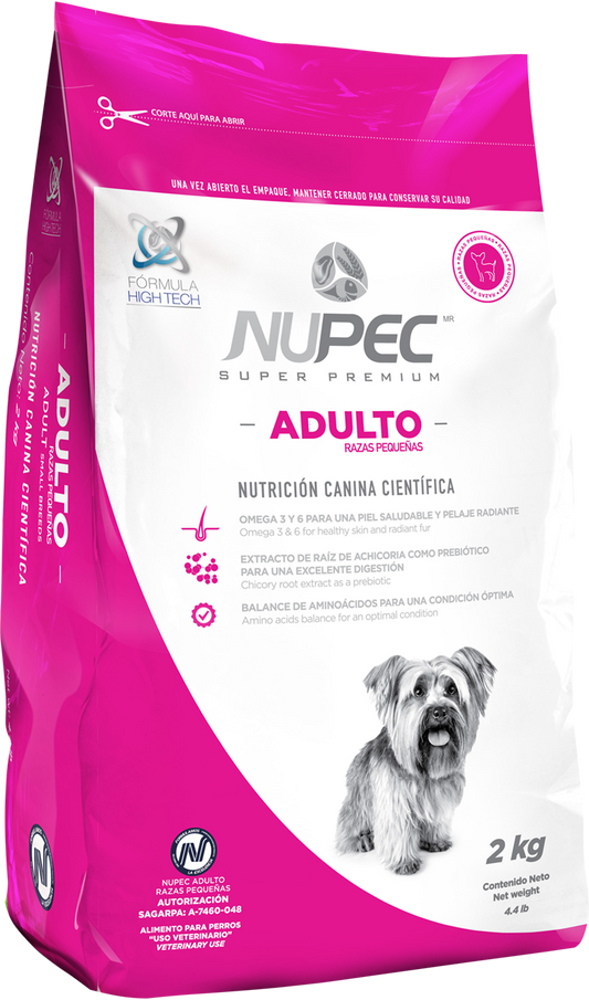Nupec Adulto Razas Pequeñas 8kg- Alimento Para Perro