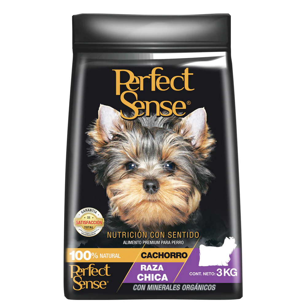 Perfect Sense Cachorro Raza Pequeña 3kg-Alimento Para Perro