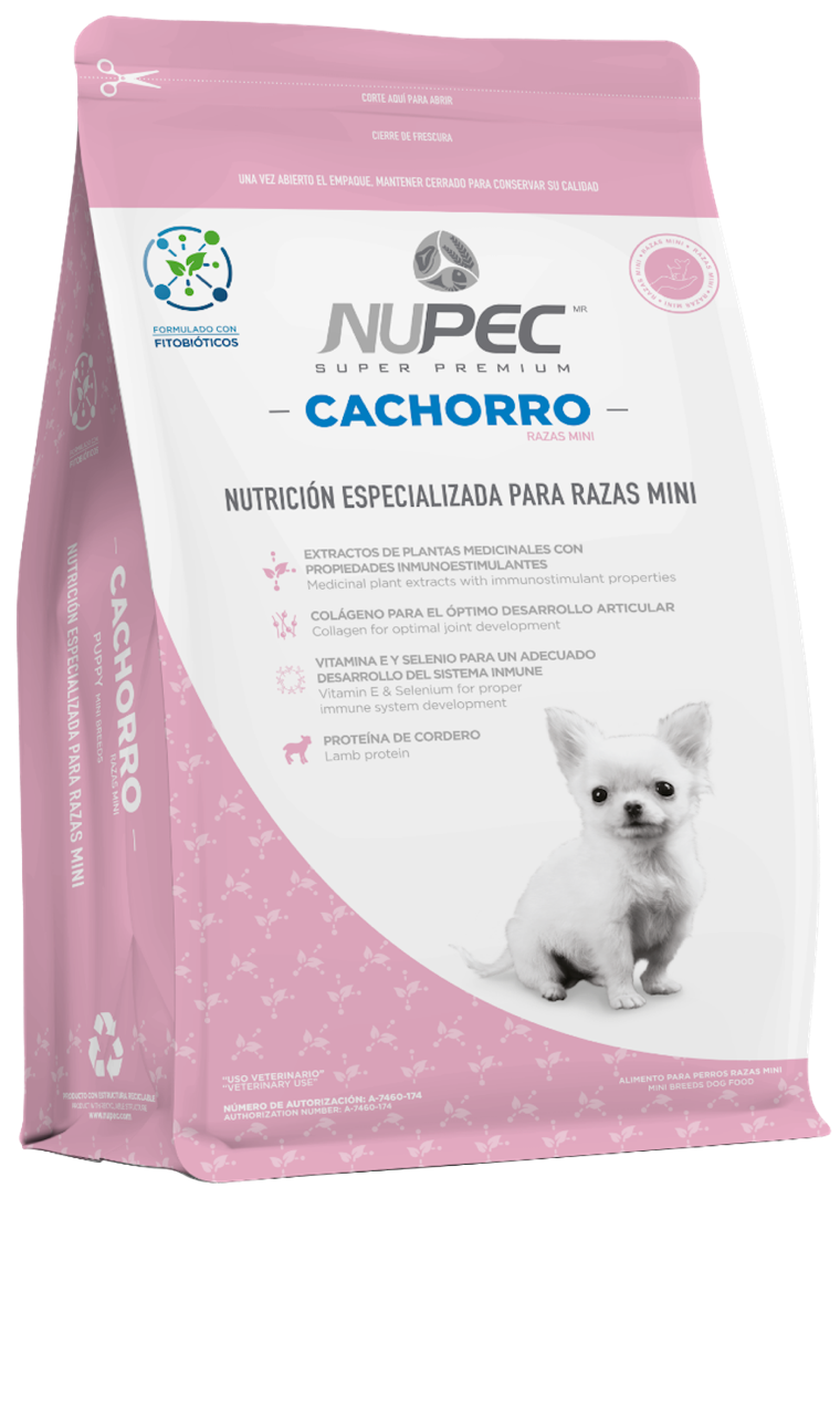 Nupec Cachorro Raza Mini 1kg- Alimento Para Perro