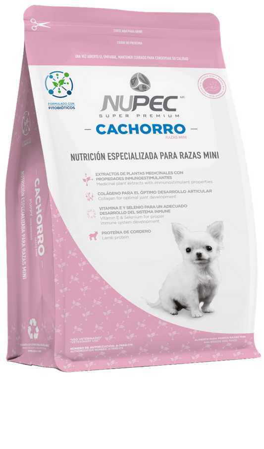 Nupec Cachorro Raza Mini 1kg- Alimento Para Perro