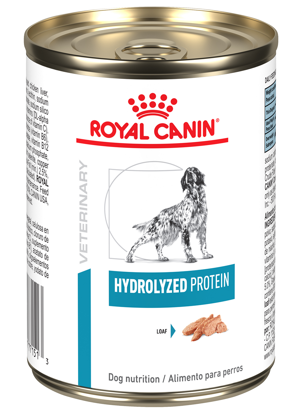 Lata Royal Canin Hypoallergenic Hydrolyzed Protein 390 Gr- 12 pzs