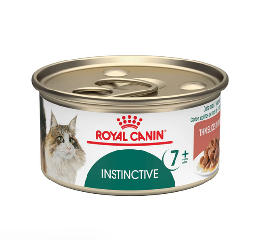 Lata Royal Canin Instinctive 7+ Thin Slices Aging Adult 85g - 1 pzs
