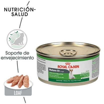 Lata Royal Canin Mature 8+ Loaf in Sauce 150g - 1 pzs