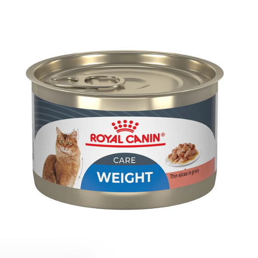 Lata Royal Canin Weight Care Thin Slices in Gravy 145g - 1 pzs