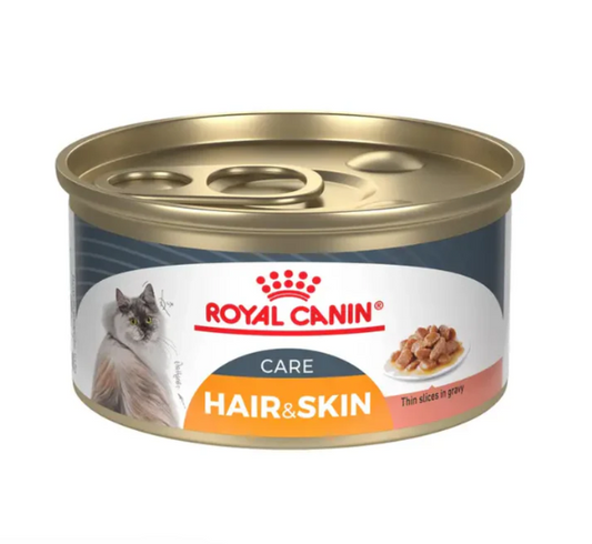 Lata Royal Canin Hair & Skin Care Loaf 145g - 1 pzs
