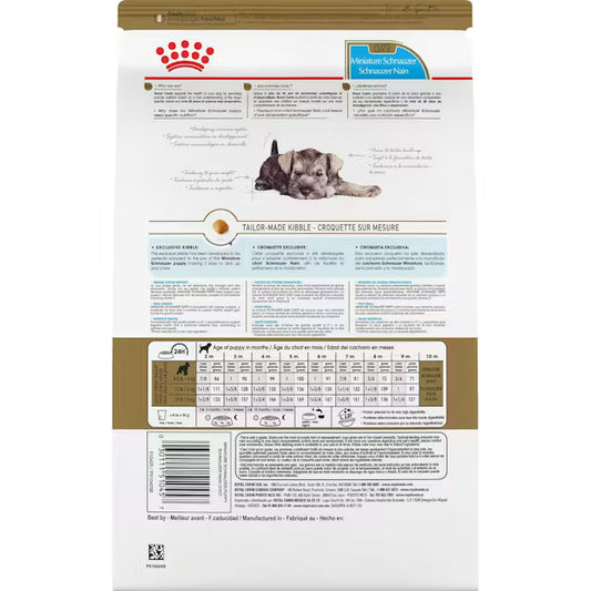 Royal Canin Miniature Schnauzer Puppy 1.13 Kg - Alimento Para Perro