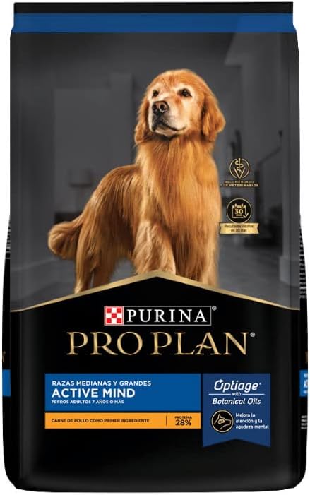 Proplan Active Mind Razas Mediana Y Grande 3 kg-Alimento Para Perro