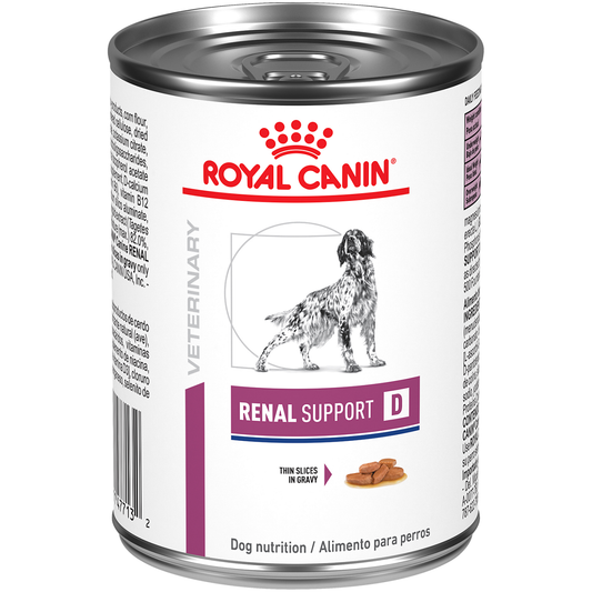 Lata Royal Canin Renal Support D 390 Gr- 12 pzs