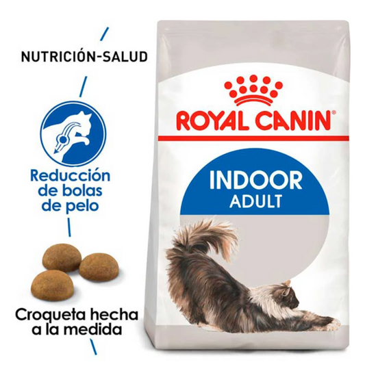 Royal Canin Indoor Adult 1.36kg - Alimento Para Gato