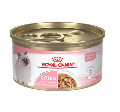 Royal Canin Kitten Thin Slices in Gravy 85g - Alimento Húmedo Para Gatito