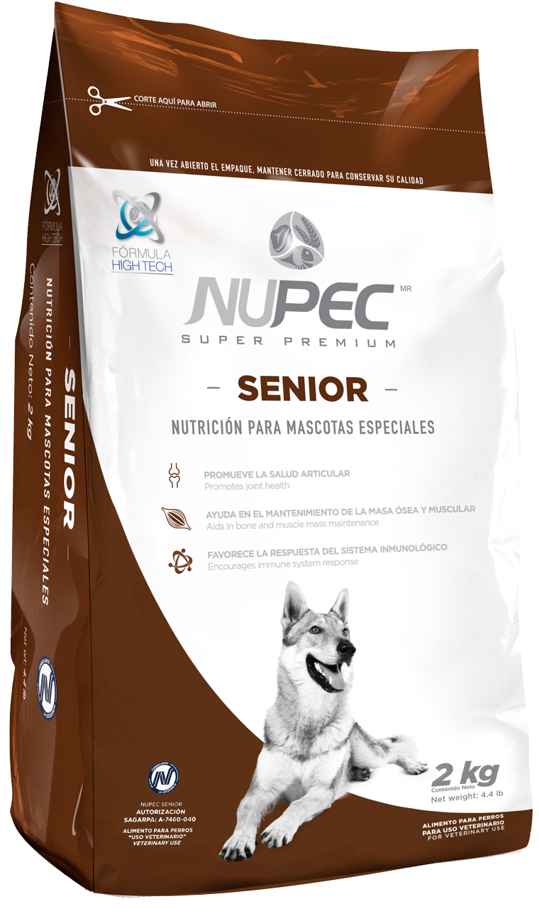 Nupec Senior 2kg- Alimento Para Perro