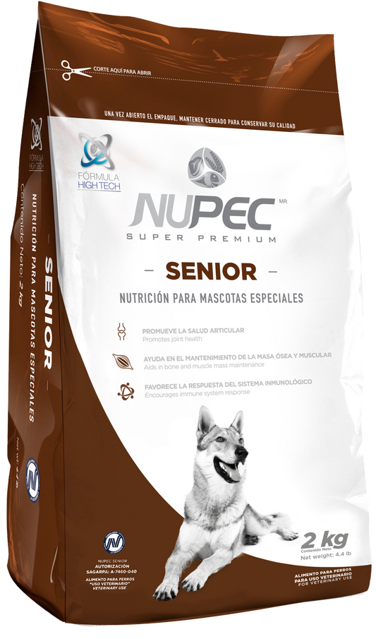 Nupec Senior 15kg- Alimento Para Perro