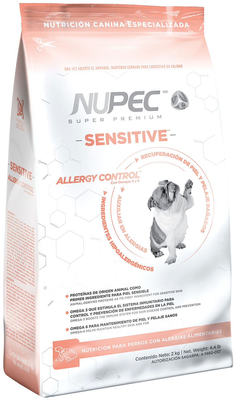 Nupec Sensitive 2kg- Alimento Para Perro