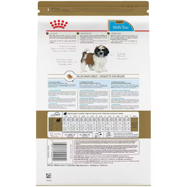 Royal Canin Shih Tzu Puppy 1.1 Kg - Alimento Para Perro