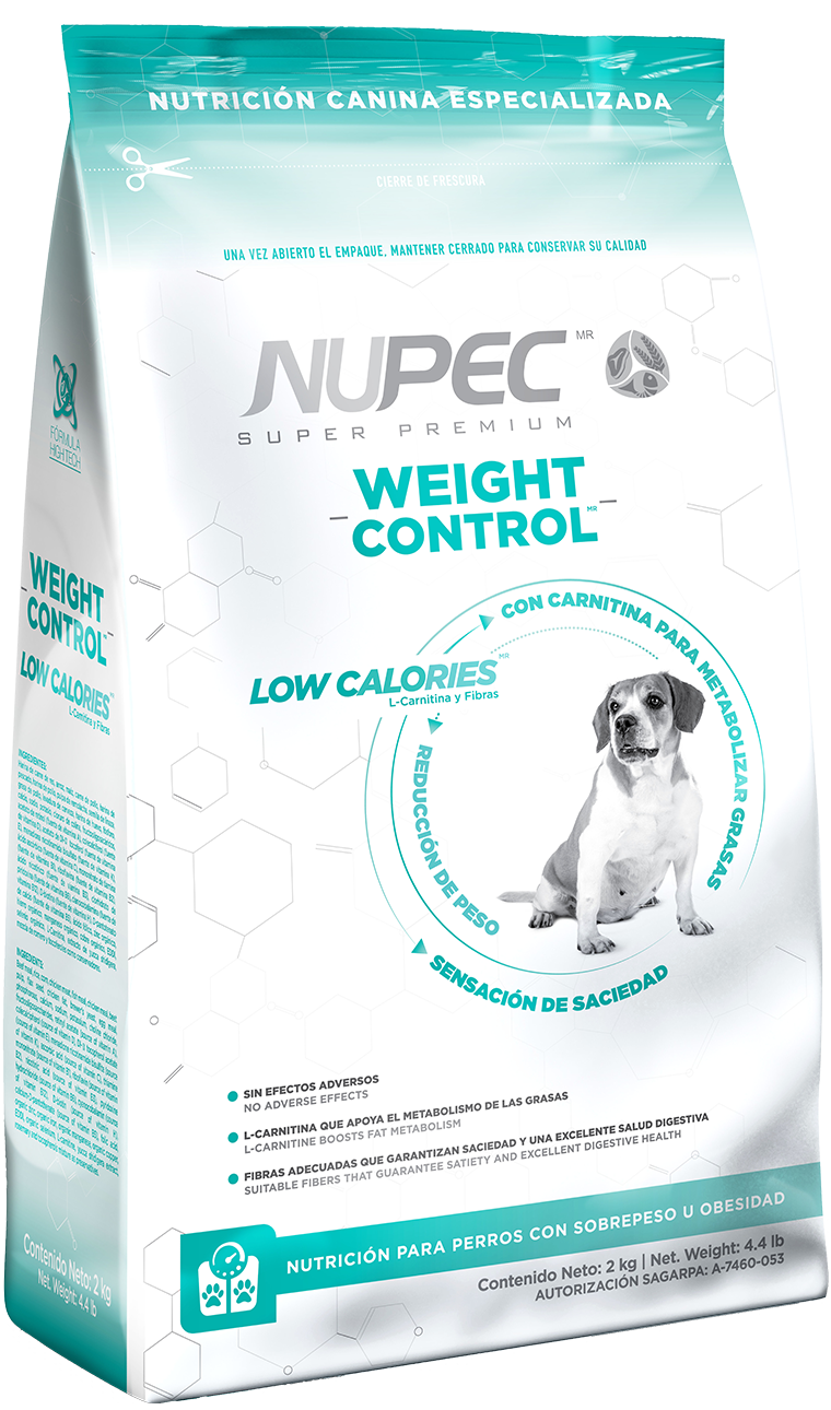 Nupec Weight Control 15kg- Alimento Para Perro