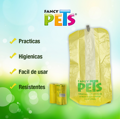 Bolsas Sanitarias 6 Rollos Fancy Pets 120 pz