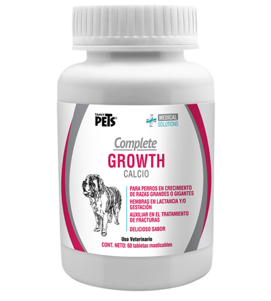 MS Complete Growth Calcio p/Perros 60 Tab