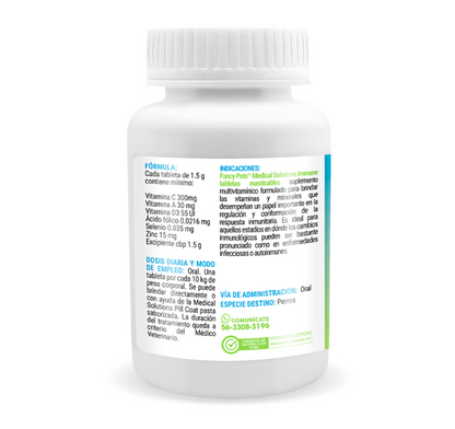 MS Immune Tabletas Masticables p/Perros 60 Tab