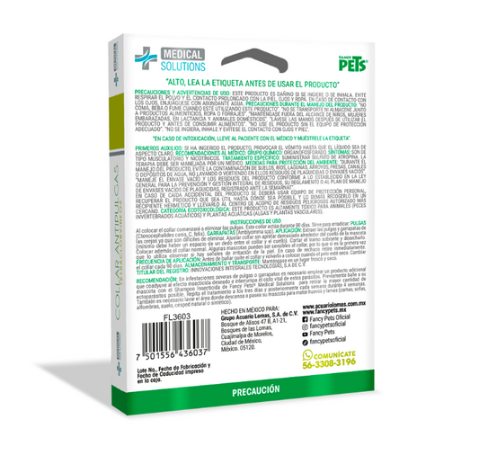 MS Collar Antipulgas p/Razas Medianas (51 cm)