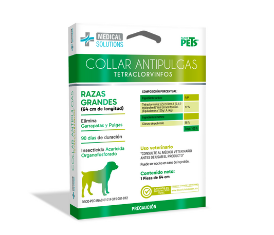MS Collar Antipulgas p/Razas Grandes (64 cm)