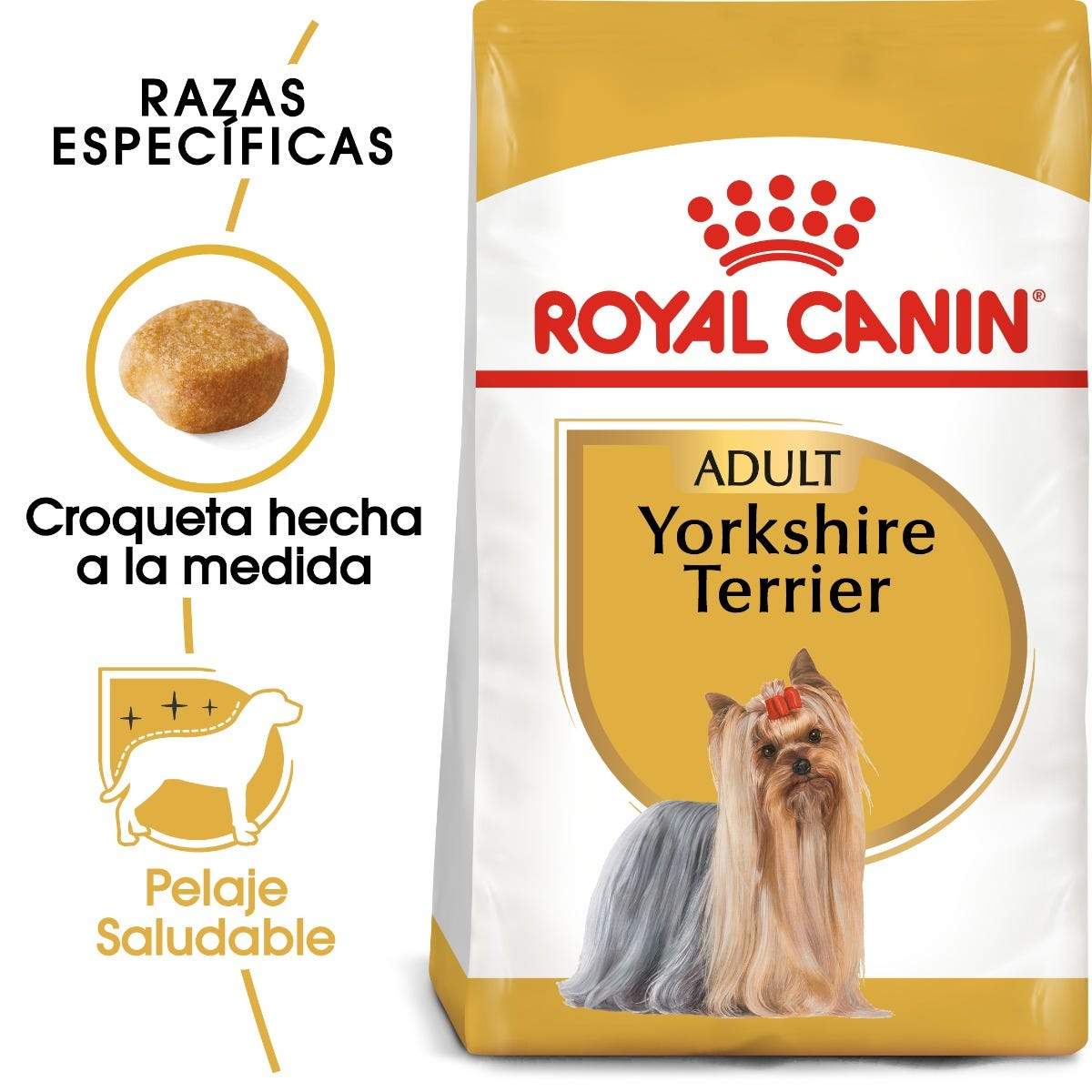 Royal Canin - Alimento Seco Para Perro Adulto Raza Yorkshire Terrier 4.54 Kg